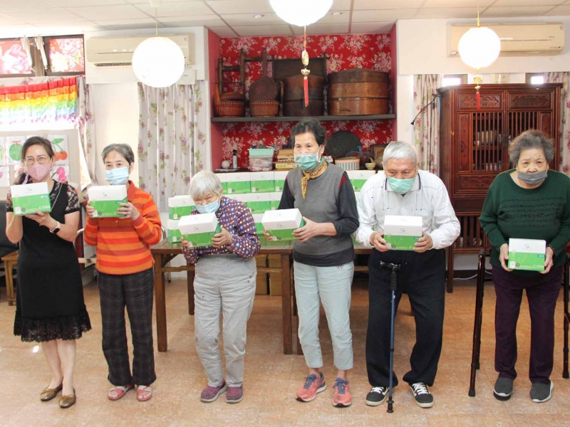 嘉美利暖心送愛，弱勢長輩甜在心